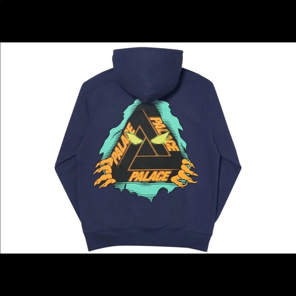 Palace bunion TRI RIPPER HOOD Navy
